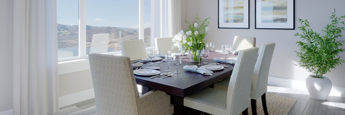 Shoreline Park City Utah Dining area